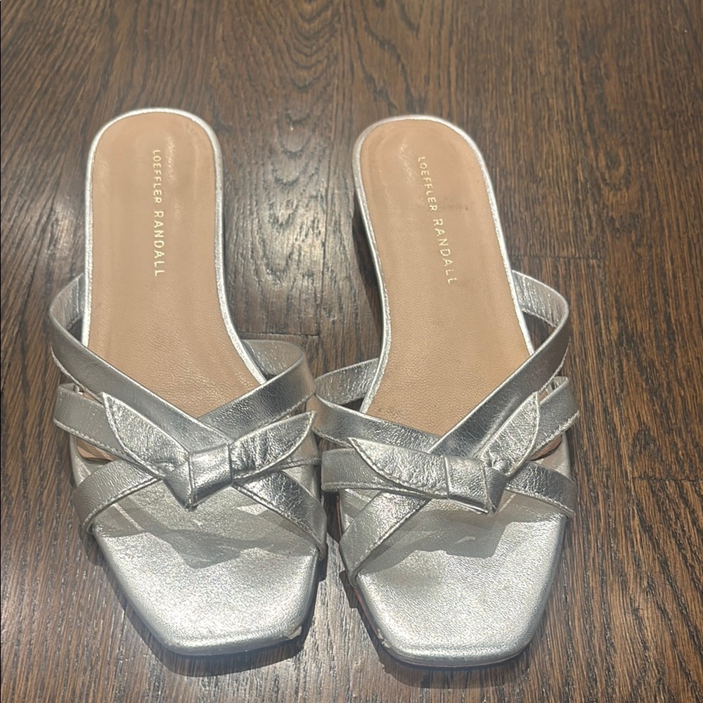 Loeffler Randall Silver Women's Sandals